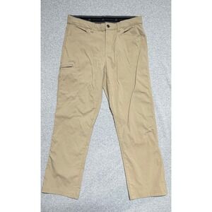 ZeroXposur Mens Travel Series Cargo‎ Pants Khaki Tan 34x30 Straight Leg Hiking